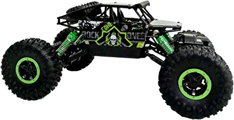 Toyshine 1:18 2.4Ghz Rock Crawler Remote Toy Car 4Wd (Black Green)