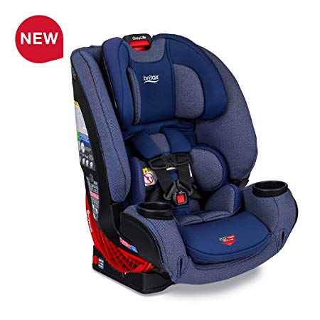 Britax One4Life ClickTight All-in-One Car Seat – 10 Years of Use – Infant, Convertible, Booster – 5 to 120 pounds - SafeWash Fabric, Cadet