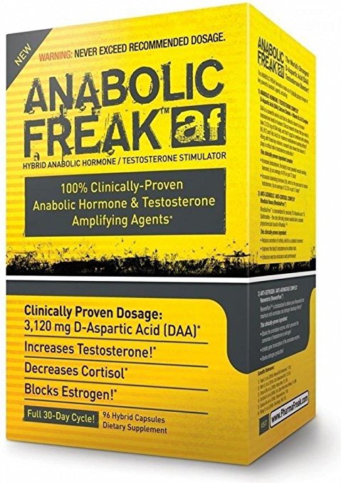 Anabolic Freak (anabolic/testosterone complex) - 96 capsules