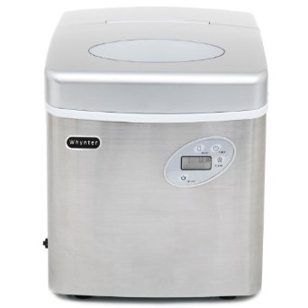 Whynter IMC-490SS Portable Ice Maker 49-Pound Stainless Steel