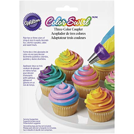 Wilton Colour Swirl 3 Colour Icing Bag Coupler