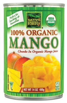 Native Forest Organic Mango Chunks, 14-Ounce Cans (Pack of 6)