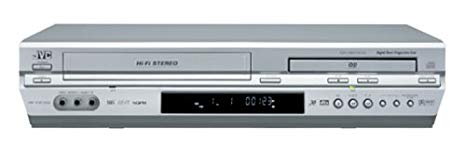 JVC HR-XVC33U Progressive-Scan DVD/VCR Combo , Silver