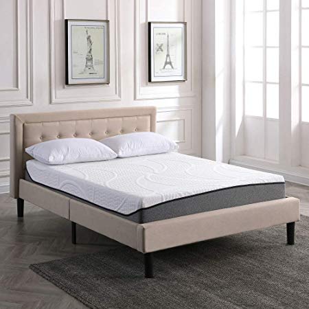 Classic Brands 410261-1130 Bed Mattress Conventional, Full, White