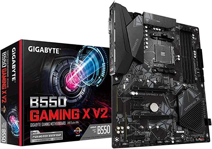 Gigabyte B550 GAMING X V2 ATX Motherboard for AMD AM4 CPUs