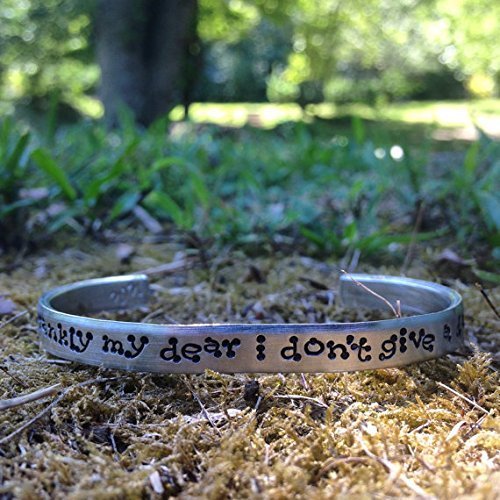 frankly my dear i dont give a damn - Gone with the wind inspired bracelet