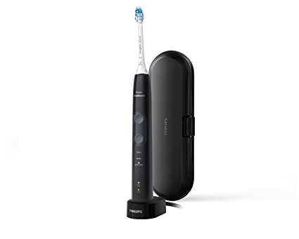 Philips Sonicare ProtectiveClean 5100 Gum Health, Rechargeable electric toothbrush with pressure sensor, Black HX6850/60