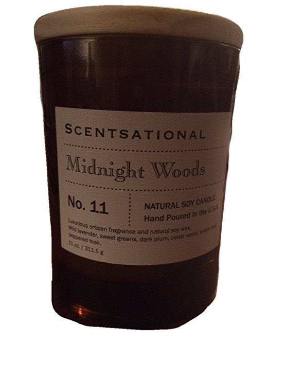 Scentsational Candle - Midnight Woods - Number 11 (Man Candle)