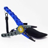 Zitrades Aluminum Fishing Pliers Saltwater Sheath Braid Cutter FP-20 Fish Tool Holder with Lanyard