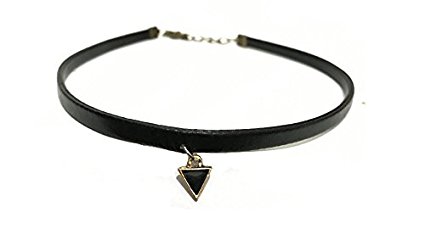 Black Vintage Stretch Choker Fashionable Hippy Necklace Velvet Choker Gothic necklace collar pendant