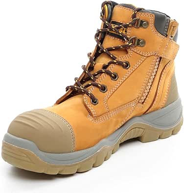 DEWALT Men's Akron Side Zip Steel Toe Safety Boot