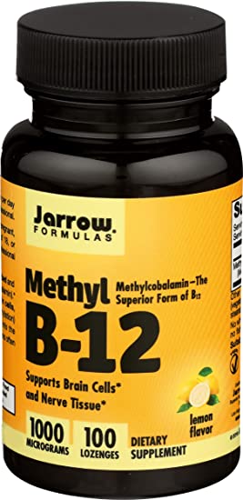 Jarrow Formulas, Methyl B12 1000mg, 100 Count