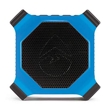 ECOXGEAR EcoEdge GDI-EXEDGE302 Rugged Waterproof Floating Portable Bluetooth Wireless 20 Watt Smart Speaker with Built-in Bottle Opener (Electric Blue)