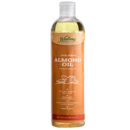 Woolzies 100% pure sweet Almond oil, moisturizing