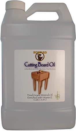 Howard Products BBB128 Cutting Board Oil, 1 Gallon