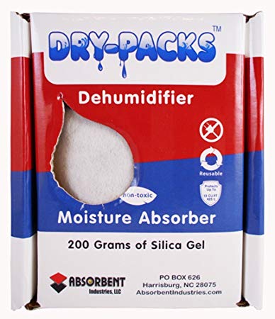 Dry-Packs Silica Gel Portable with Dehumidifier Box
