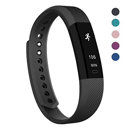 Fitness Tracker,Amytech Slim Touch Screen Pedometer Sleep Monitor Sport Activity Tracker for Android and IOS Smart Phone