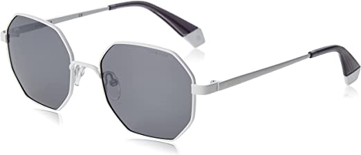 Sunglasses Polaroid PLD 6067 / S VK6 / EX Unisex sunglasses color White gray lens size 53 mm