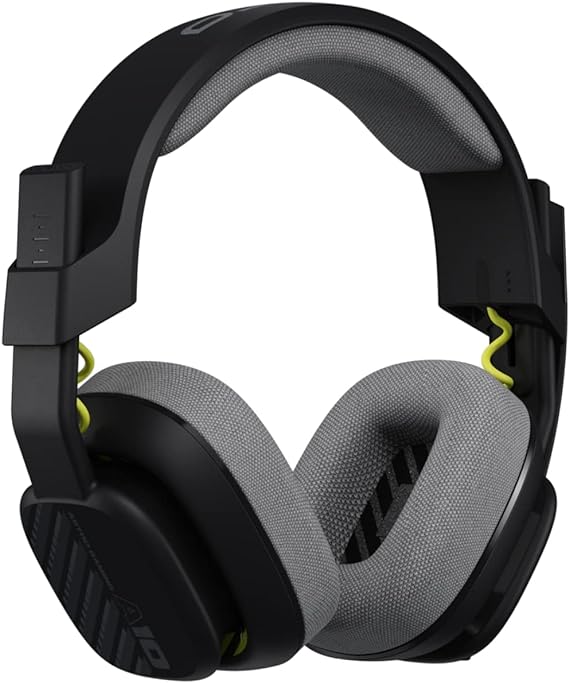 Astro A10 Gaming Headset Gen 2 Wired Headset - Over-Ear Gaming Headphones with flip-to-Mute Microphone, 32 mm Drivers, Playstation 5, Playstation 4, Nintendo Switch, PC, Mac - Black - Bulk Packaging