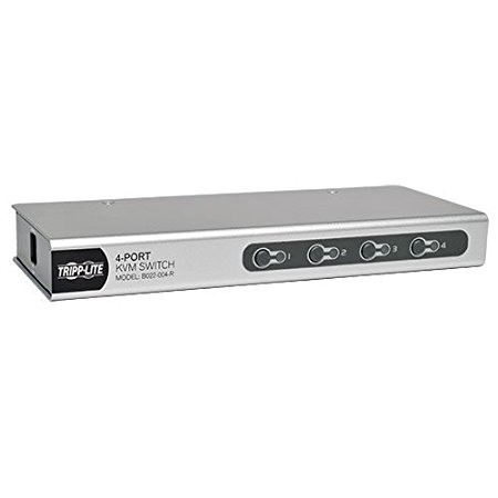 Tripp Lite B022-004-R Desktop Slim 4-Port KVM Switch