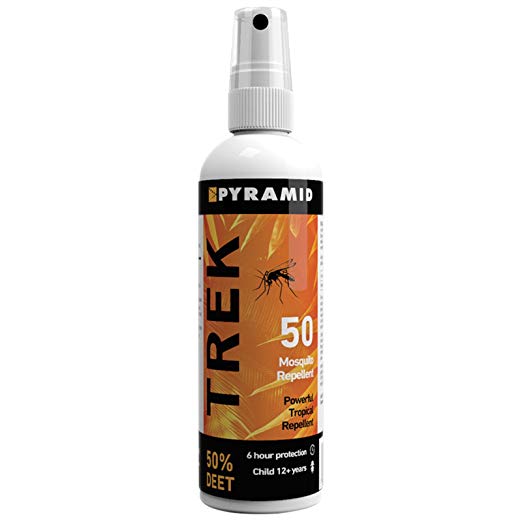 Pyramid Trek 50. Maximum strength DEET Insect/Mosquito Repellent DEET Spray
