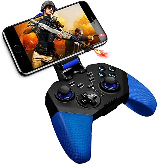 Mobile Gaming Controller,KINGEAR Wireless Android Controller Gamepad Comptible for Android and iOS Game.