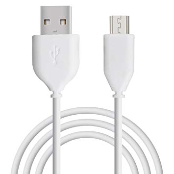 Amazon Kindle Replacement USB Cable, White (Works with Kindle Fire, Touch, Keyboard, DX, and Kindle) SHIPPING FROM USA (1, White)