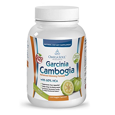 Garcinia Cambogia Ultra Pure Extract - 800 mg Caps – Powerful Appetite Suppressant – Improves Attitude So You Can Stick To Your Exercise & Weight Loss Program – One of the Most Effective Fat Burner Carb Blocker Weight Loss Supplement Product Available