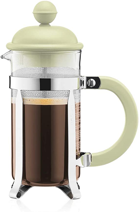 Bodum Caffettiera French Press Coffee and Tea Maker, 12 Oz, Light Green