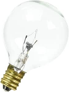 Westinghouse 0383100, 10 Watt, 120 Volt Clear Incand G12.5 Light Bulb, 1500 Hour 58 Lumen