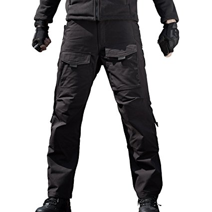FREE SOLDIER Men's Tactical Pants Four Seasons Scratch-resistant Multi-pocket Duty Pants