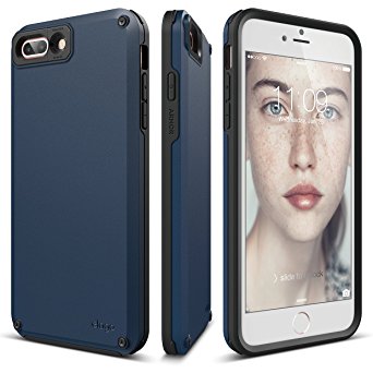 elago iPhone 8 Plus / iPhone 7 Plus Case [Armor][Jean Indigo] - [Military Drop Test Certified][Secret Pocket][Anti-Shock]