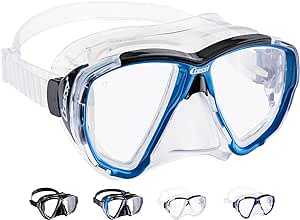 Cressi Big Eyes, Adult Scuba Diving, Snorkeling, and Freediving Mask - Cressi: 100% Made in Italy Since 1946