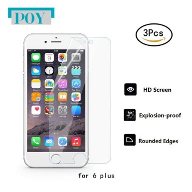 iPhone 6 Plus Screen Protector Anti-Explosion HD Ultra Clear Screen Protector film for iPhone 6s Plus 5.5"(Pack of 3)