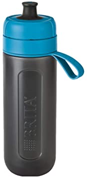 Brita Fill&Go Active Water Filter Bottle, BPA Free, Blue - 600ml