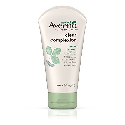 Aveeno Clear Complexion Cream Cleanser, 5 Fl. Oz