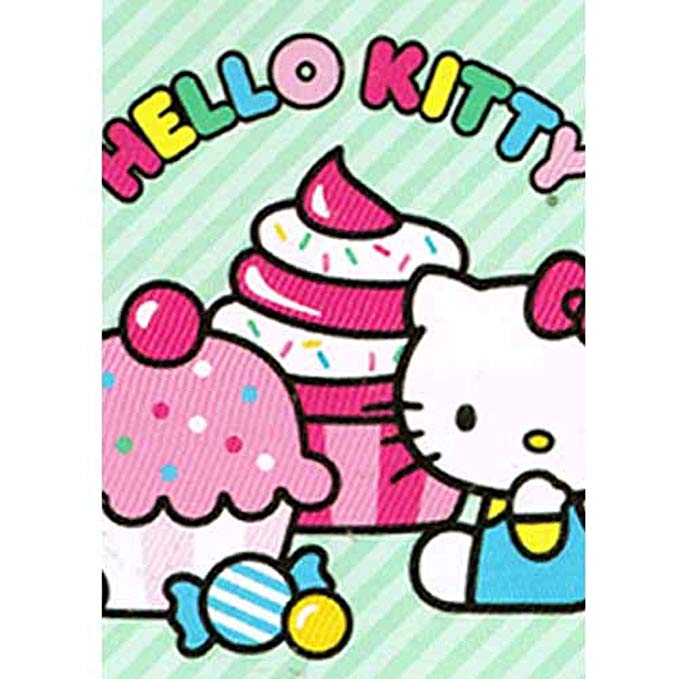 Hello Kitty 'Sprinkles and Stripes' Plastic Table Cover (1ct)
