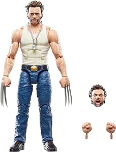 Marvel Legends Series Wolverine, Deadpool 2 Adult Collectible 6-Inch Action Figure