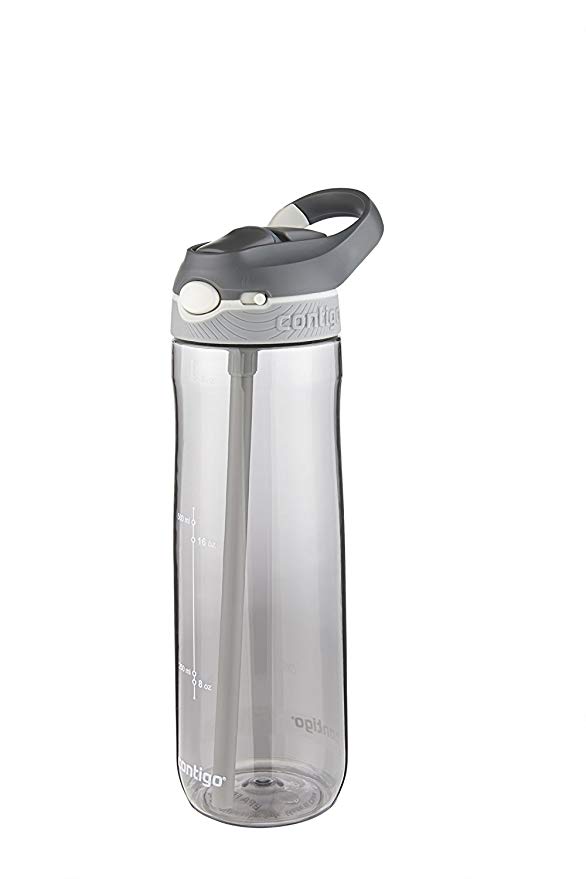 Contigo AUTOSPOUT Ashland Water Bottle, 24oz, Smoke