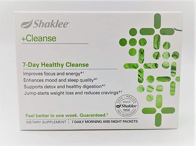 Shaklee 7-Day Healthy Cleanse 7 Daily and Nightly Packs