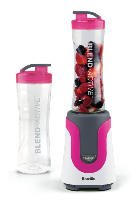 Breville VBL134 Blend Active Personal Blender, 300 W - Pink