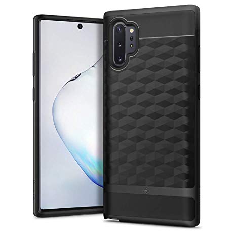 Caseology Parallax for Samsung Galaxy Note 10 Plus Case and Galaxy Note 10 Plus 5G (2019) - Matte Black