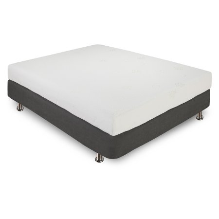 Classic Brands Silhouette 8 Inch Memory Foam Mattress Firm 25-Year Warranty CertipurUS Certified California King Size