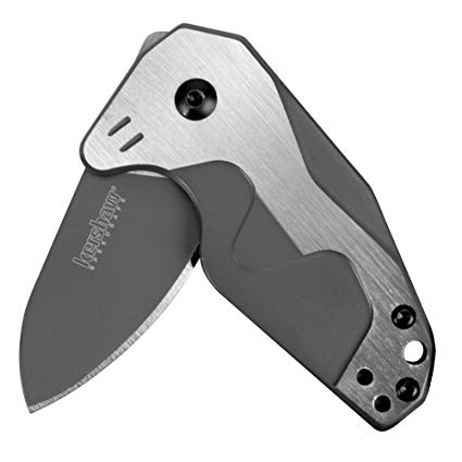 Kershaw Hops Pocket Knife (5515); Multifunctional Folder; 1.4 Inch Drop Point Stainless Steel Blade; Features SpeedSafe Assisted Opening, Bottle Opener, Flipper and Reversible Pocket Clip; 3.1 OZ