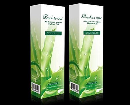 Twin Pack Back to 20s® Advanced Vagina Tightening Gel Instantly Get Back a Virgin Body 30 ML