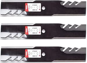 3PK Oregon 596-308 G5 Gator Blades for 48" Hustler 795757, 796623, 796631