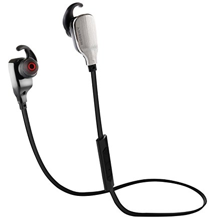 Bluetooth Headphones,Ansion Wireless Sports 4.1 Bluetooth Headset Earbuds Lightweight HD Stereo Earphones Noise Cancelling Headphones W/Mic In-Ear Sweatproof Earbuds HandsFree for Smartphones