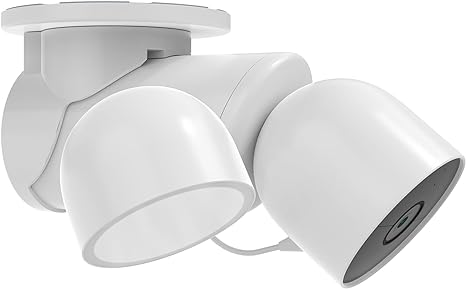 Koroao Eave Mount for Google Nest Cam with Floodlight - Floodlight Security Camera (White)