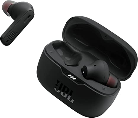 JBL Tune 230NC TWS In-Ear Headphones - True Wireless Bluetooth headphones in charging case with Active Noise Cancelling and up to 40 hours battery life, in black