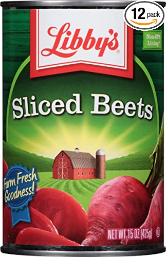 Libby's Sliced Beets, 15-Ounce Cans (Pack of 12)
